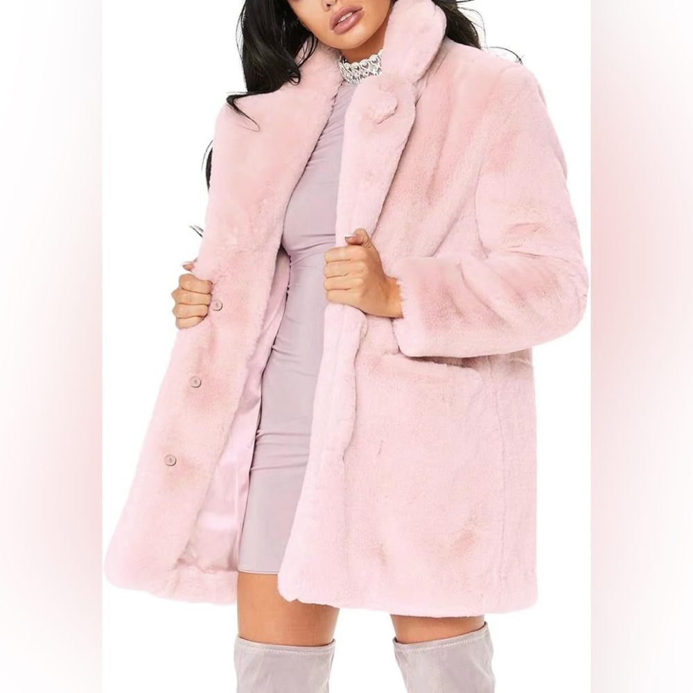 Faux Fur plush jacket